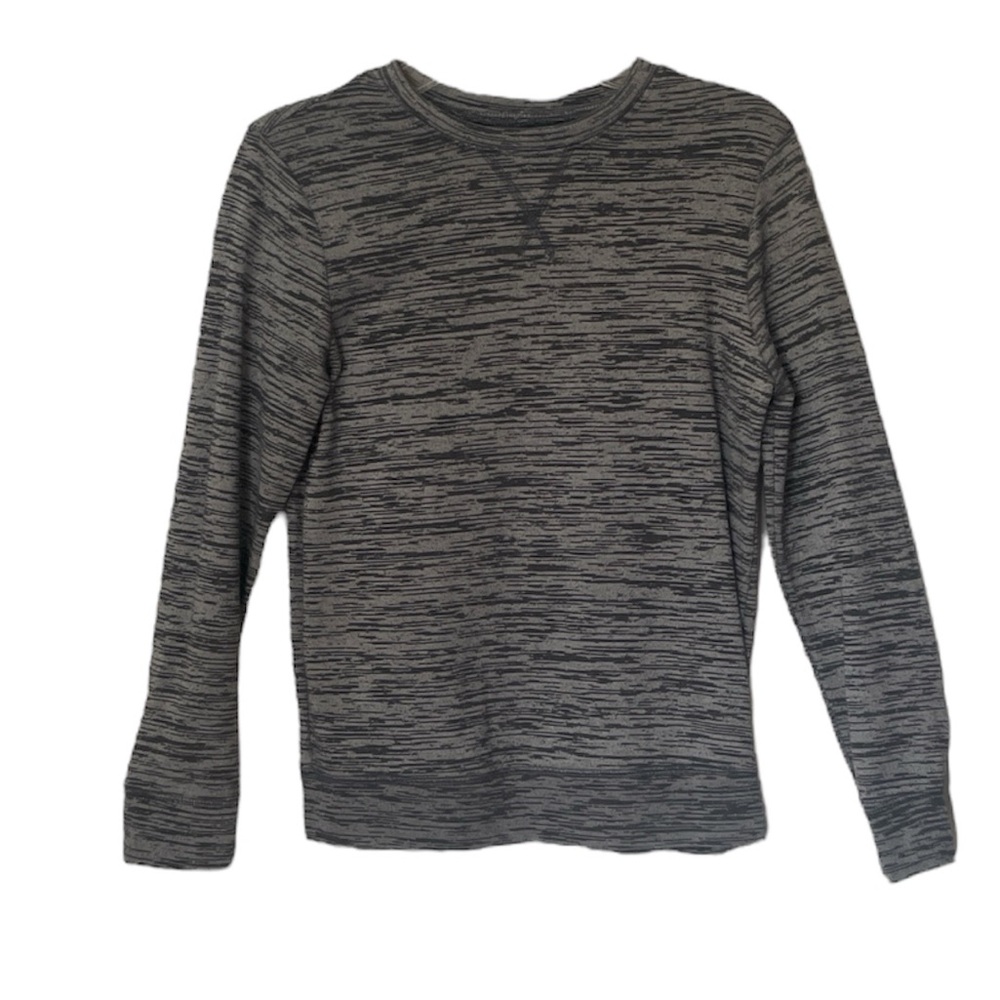 JUMPING BEANS BOYS HEATHER GRAY LONG SLEEVE SWEATSHIRT SIZE 8